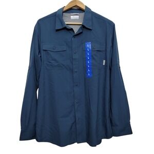 Columbia Omni-Shade Vented‎ Men's L UPF 40 Long Sleeve Shirt Gorpcore Outdoor